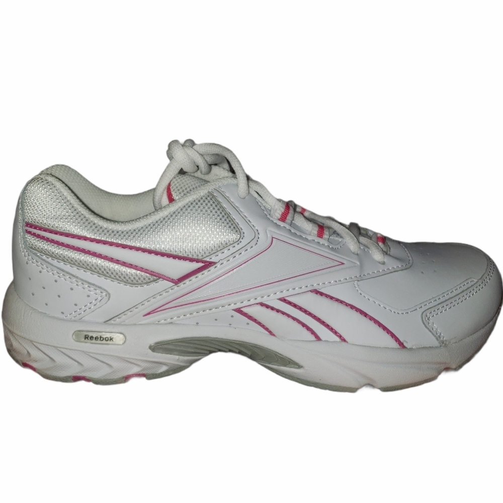 NWOB Reebok Pink And White Walking Shoes
